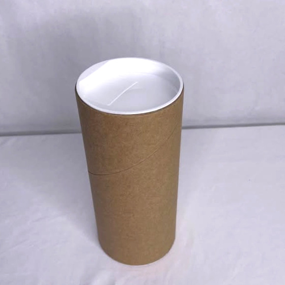 Pack of 10- Kraft Mailing Tubes with End Caps 3×6″ Recyclable, 3‑ply, Snap Caps - Picture 3 of 7